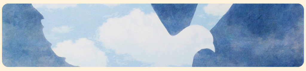Art : Magritte, détail de tableau